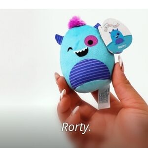 McDonald's  Squishmallow Blue and Purple Stuffed Animal Toy